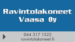 Ravintolakoneet Vaasa Oy Ab logo